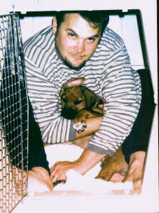 David & Cain in the doghouse